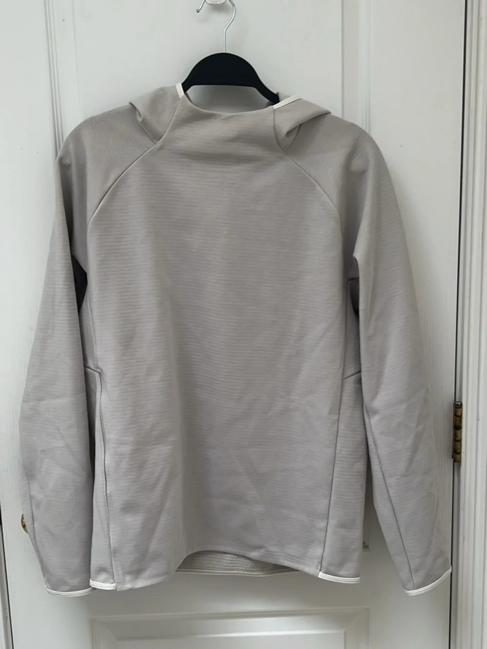 Men’s Lululemon GridLiner Fleece Hoodie | Size M Heathered Dove Grey - Picture 3 of 9
